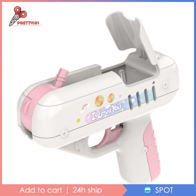 Súng Đồ Chơi Kẹo Mút Prettyia1 Màu Hồng Ngọt Ngào Sáng Tạo Cho Bé