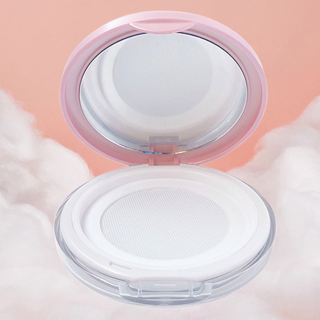 Hộp Rỗng Đựng Phấn Phủ 5g Có Gương Trang Điểm Tiện Dụng