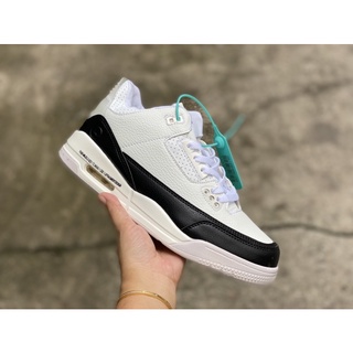Giầy Jordan 3 trắng đen chất da đẹp fullbox