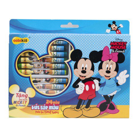 Sáp màu MicKey Thiên Long 24 màu-CR-C030