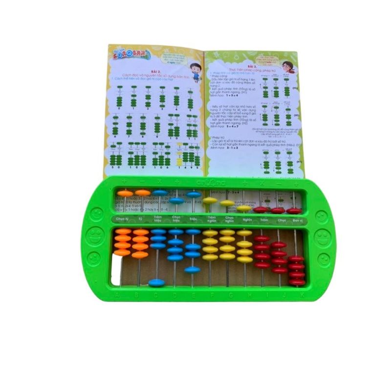 Bàn tính thông minh Soroban | Đồ chơi chính hãng Antona | An toàn chất lượng