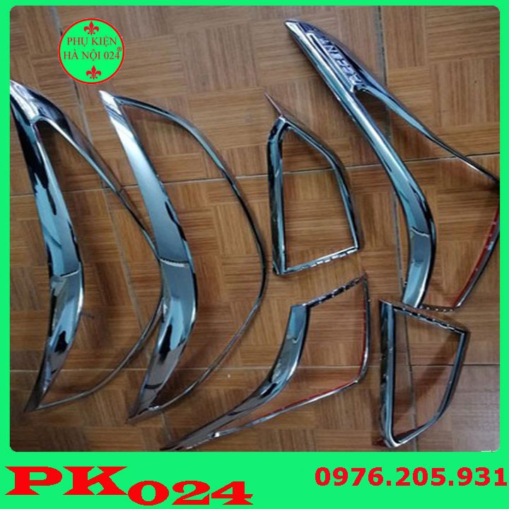 [Accent 2018-2020] Ốp Viền Đèn Pha, Hậu Mạ Crom Accent 2018-2020