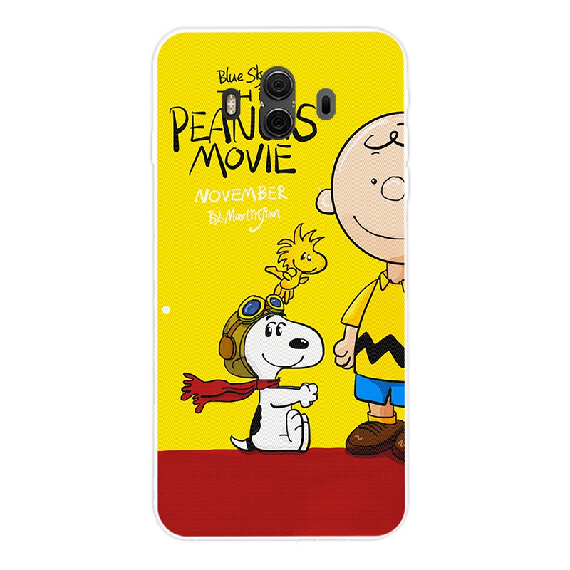 Ốp điện thoại silicone mềm nắp TPU họa tiết Snoopy cho HUAWEI MATE 7 8 9 10 20 P8 P9 P10 P20 LITE PLUS PRO