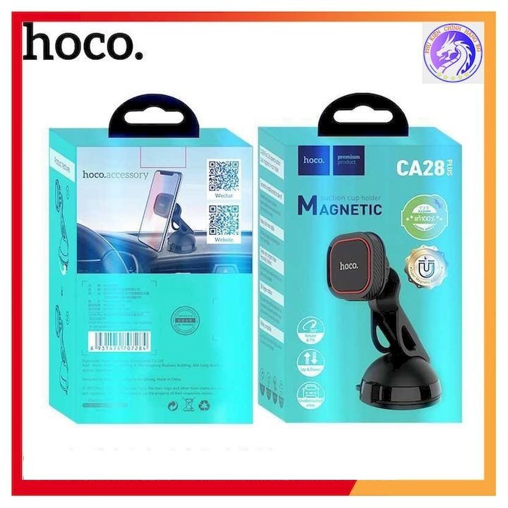 Giá đỡ hít điện thoại trên ô tô chính hãng hoco ca28 plus