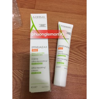 Kem liền sẹo,phục hồi da A-Derma Epitheliale A.H Duo Ultra Repairing Cream 40m