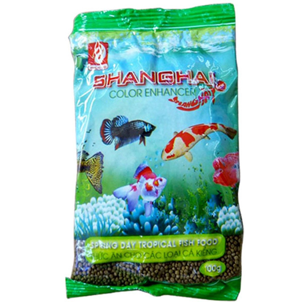 Cám cá cảnh, rùa cảnh Shanghai 100gram