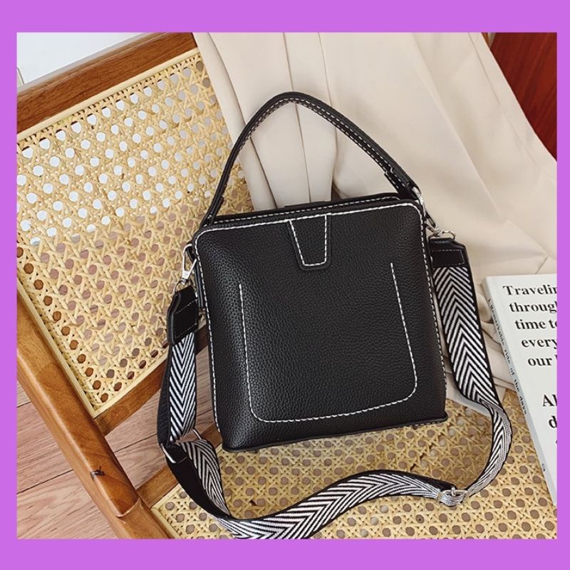 Túi handmade tự đan, Set nguyên liệu làm túi Vuông trơn, Đeo được 2 kiểu, Đầy đủ nguyên liệu Zone Store47