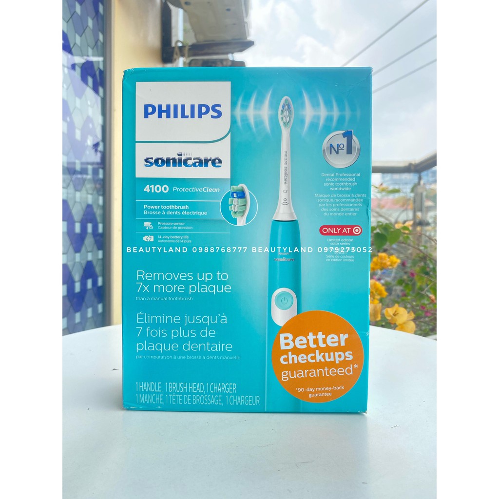 Bàn Chải Điện Philips Sonicare 4100 - Hàng chính hãng
