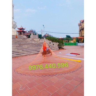 Chài Dù Chì Đúc Cao 4m Nặng 5kg Rộng 8m