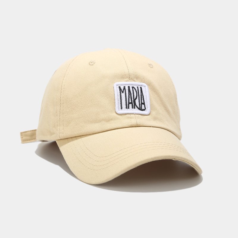 Mũ lưỡi trai HAZIN HZMLT 14 thêu chữ Maria ulzzang unisex phù hợp cho cả nam và nữ nhiều màu