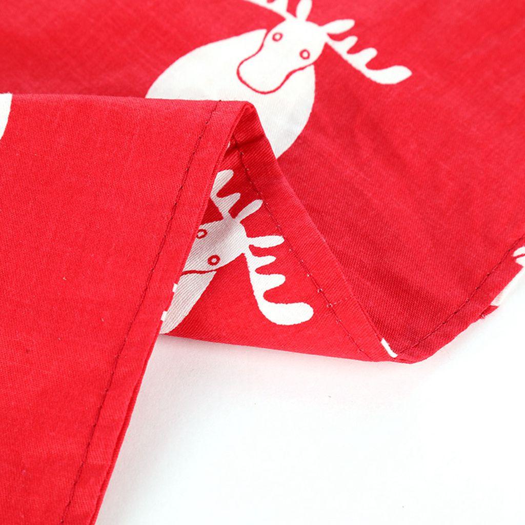 YIYU Khăn Quàng Cổ Tam Giác Trọng Lượng Nhẹ Trang Trí Hình Ông Già Noel Dễ Thương Thời Trang Giáng Sinh Dành Cho Cún Cưng