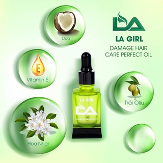 Dầu Dưỡng Tóc Lagirl Giúp Phục Hồi Tóc Hư Tổn Giúp Tóc Mềm Mượt Dể Vào Nếp 30ml