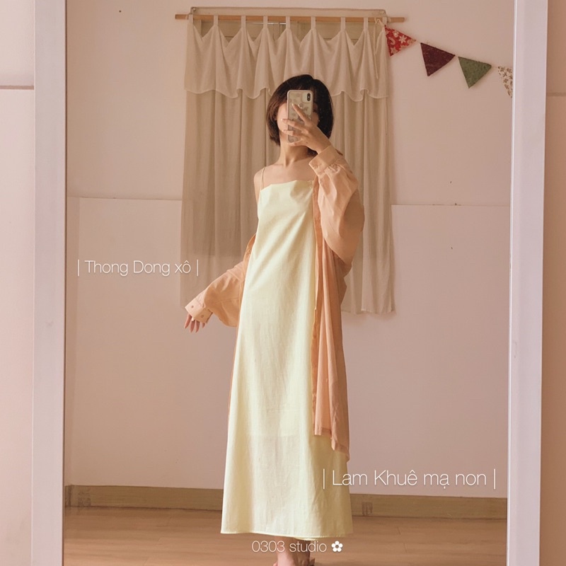 Áo khoác sơmi oversize - Thong Dong - 0303 studio ✿