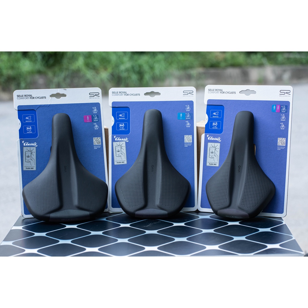 Yên xe đạp SELLE ROYAL VIVO REFLEXTIVE