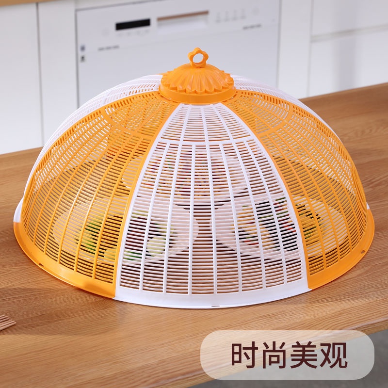 Lồng bàn từ nhựa đậy thức ăn chống côn trùng có thể gấp gọn