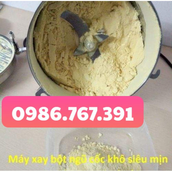 Máy xay nghiền thuốc bắc, thuốc nam, tam thất 2500g