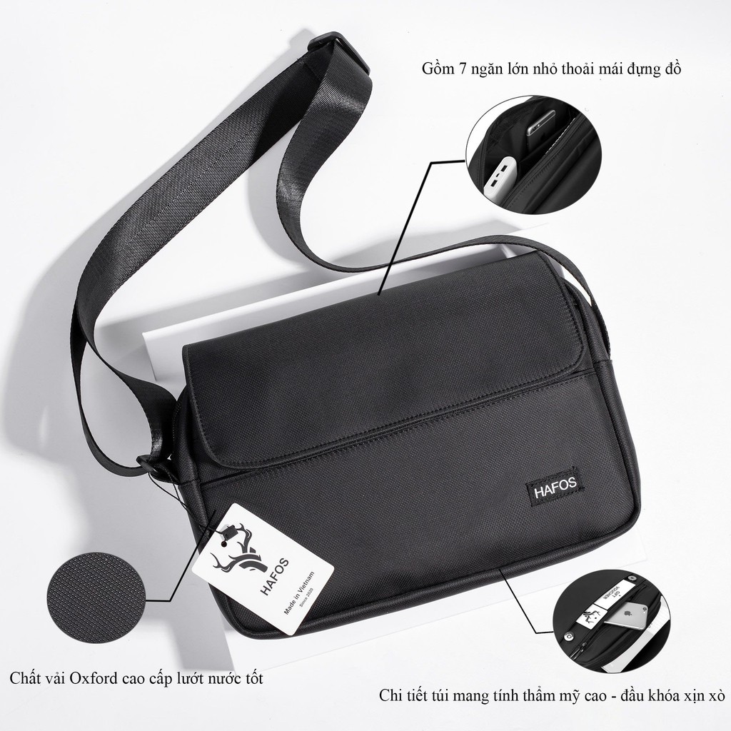Túi Messenger Bag Oxford - HAFOS BRAND® | BigBuy360 - bigbuy360.vn