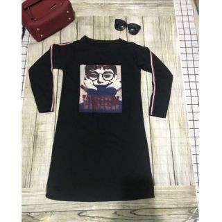 Áo đầm tuổi teen dáng suông dễ thương