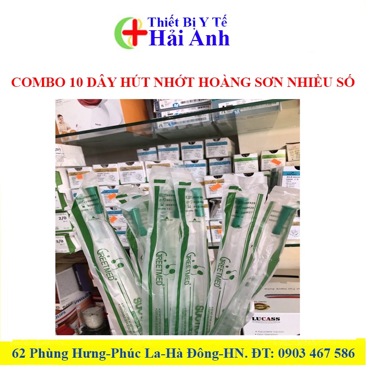 COMBO 10 DÂY HÚT NHỚT HOÀNG SƠN NHIỀU SỐ
