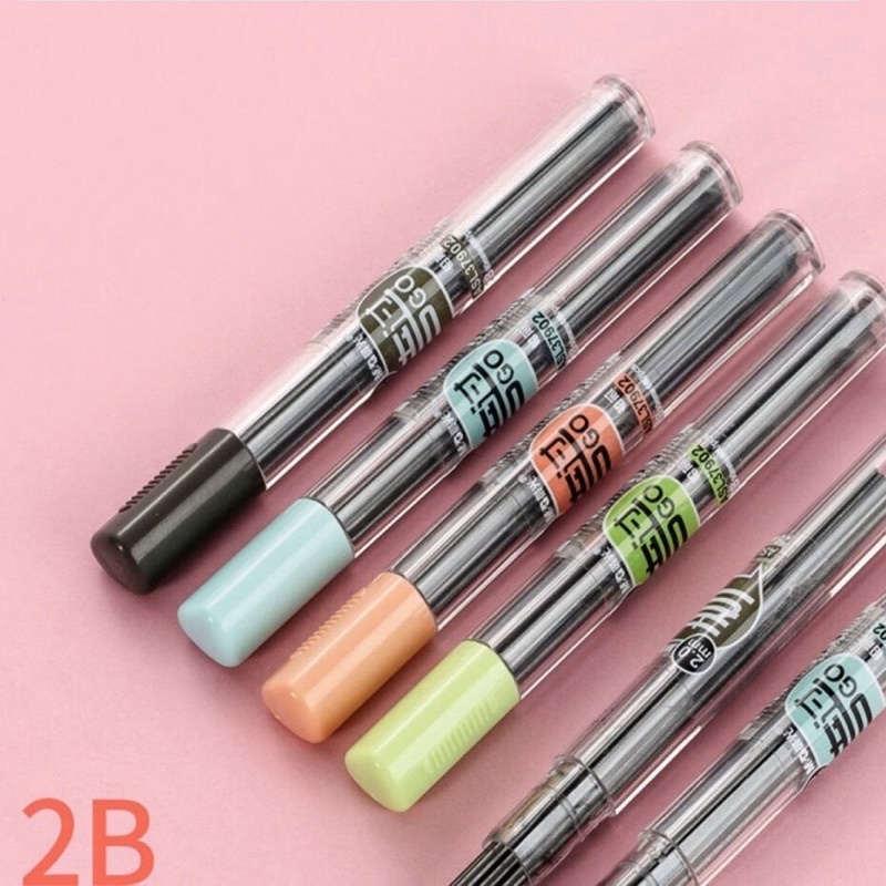 [ DaVinci ] Bút chì kim bấm 2B M&amp;G cỡ ngòi 2.0mm (màu ngẫu nhiên)