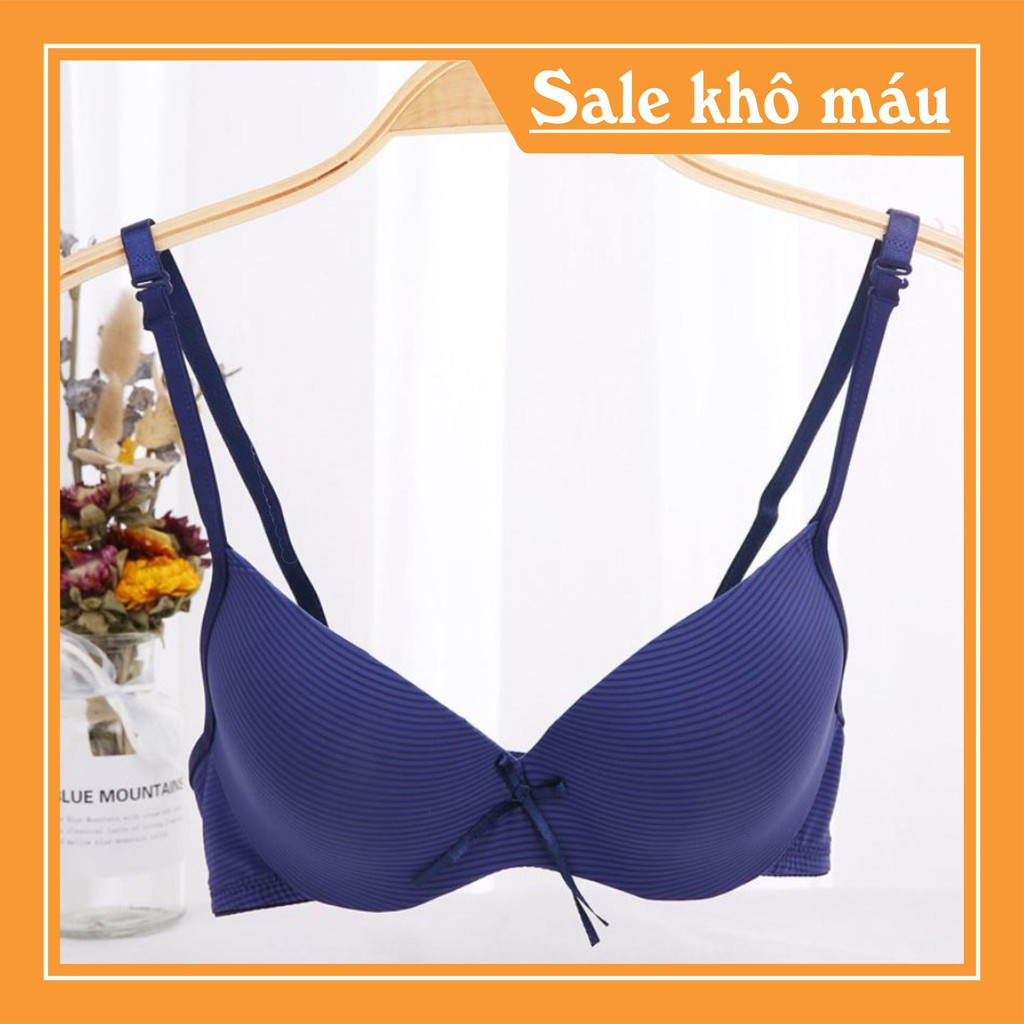 Áo Lót Có Gọng Mút Mỏng Vân Sò Cực Đẹp 211 [BI &amp; CI]