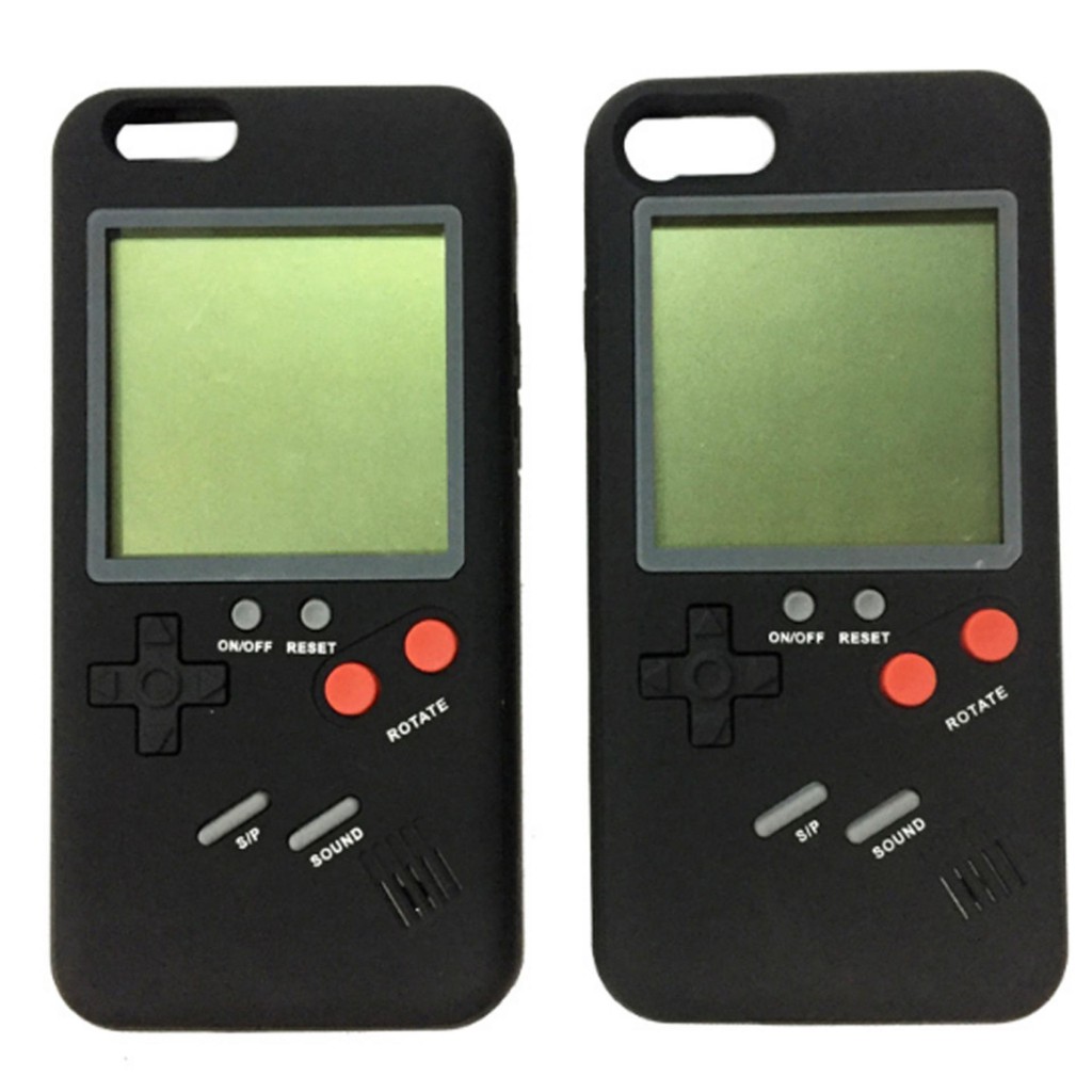 Ốp Lưng cho Iphone 7 Kiêm Máy Chơi Game Game Boy + tặng Móc Khóa Vạn Niên