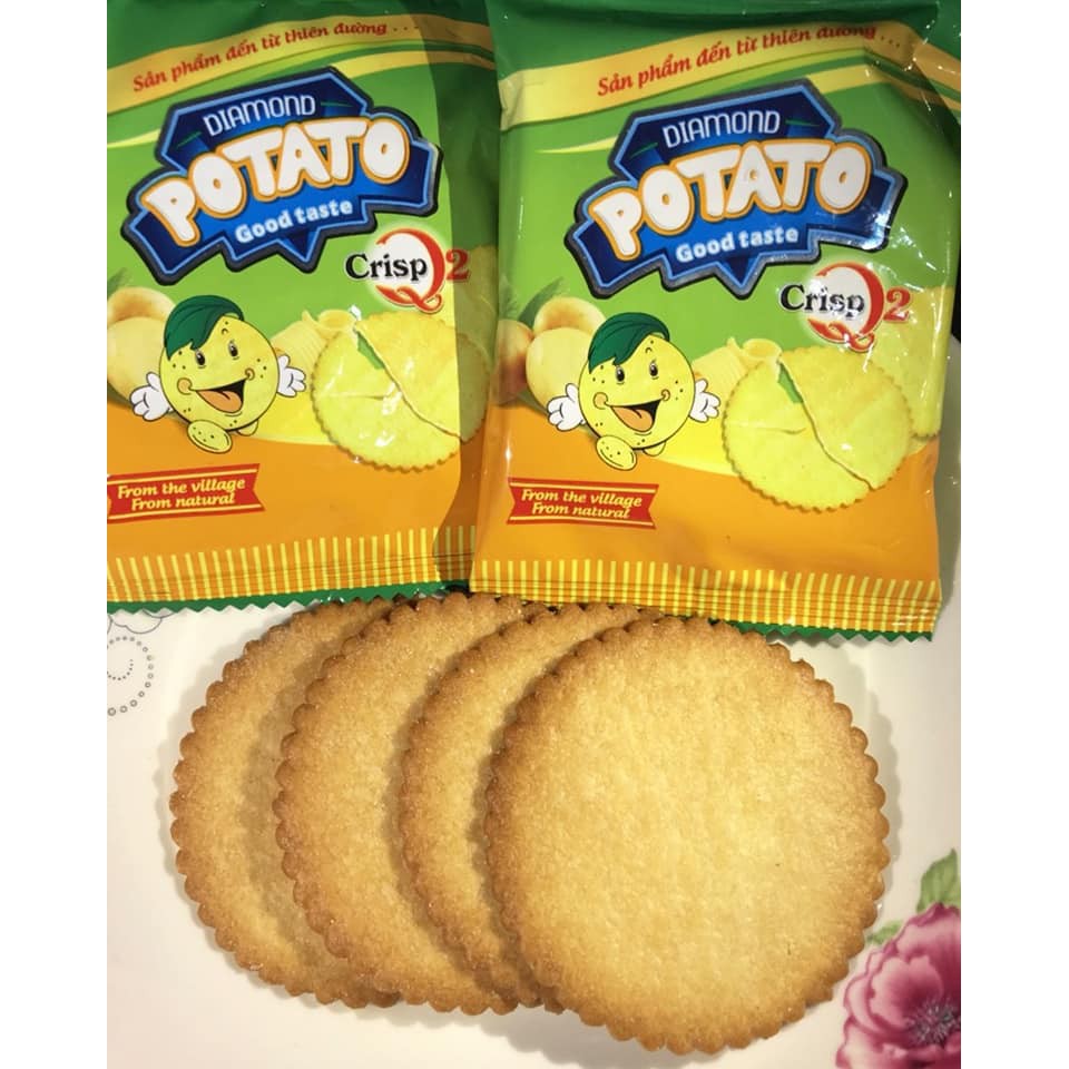 Bánh Quy Khoai Tây Mặn - Giá Sỉ - 250G / 500G