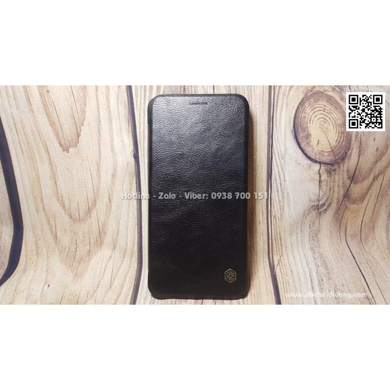 Bao da Samsung A7 2018 Nillkin Qin