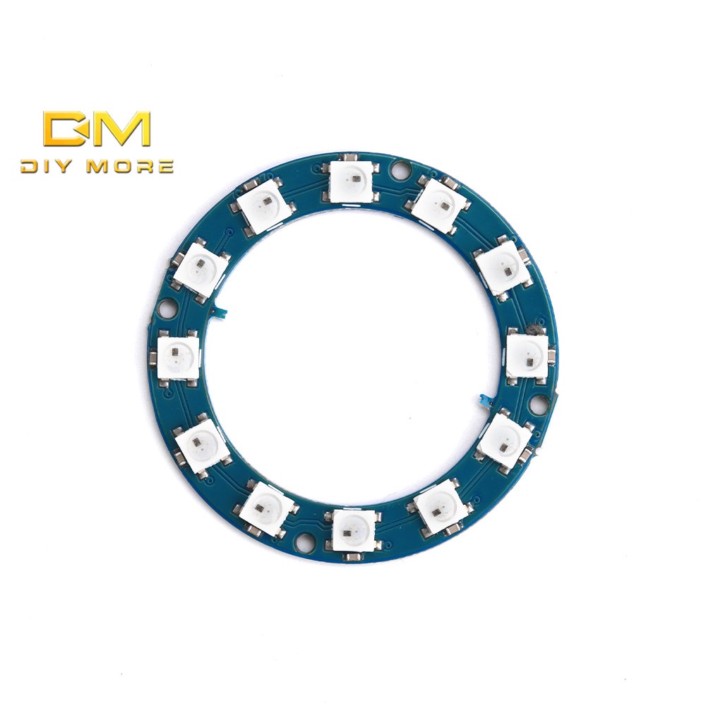 DIYMORE Bảng Mạch Đèn 12-bit WS2812 5050 RGB 5V Cho Ard * * Uno MCU