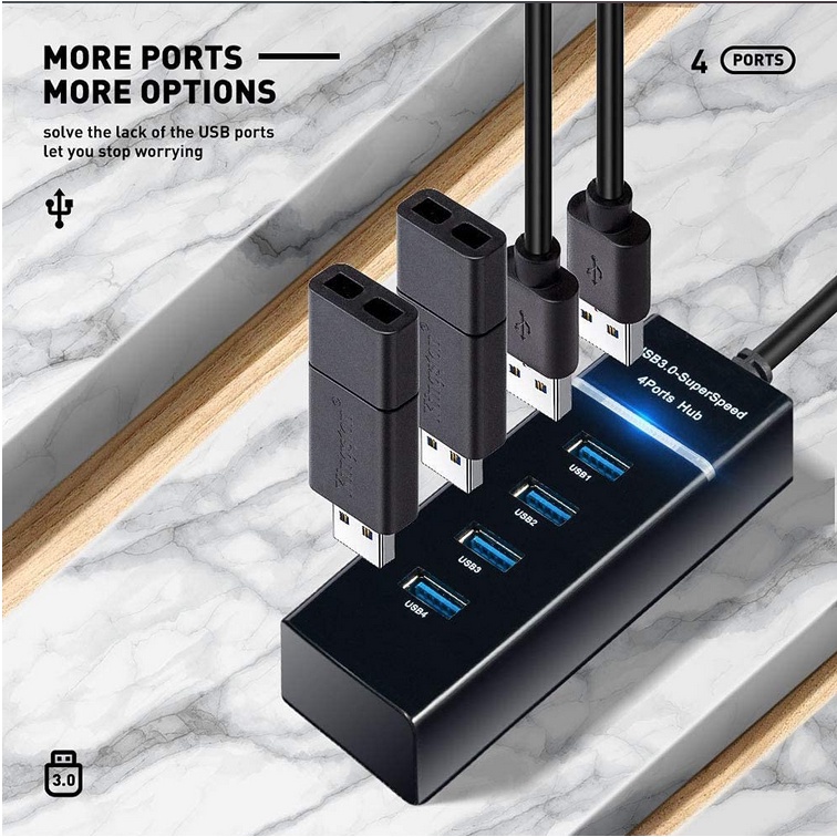 Hub USB 4  Ports