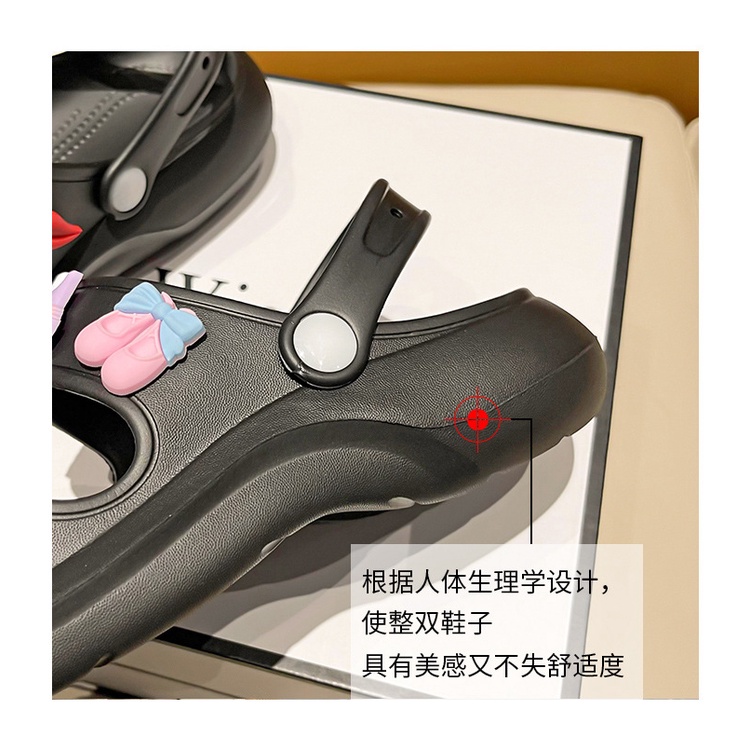 Dép Sandal Nữ Đế Dày Chống Trượt Thời Trang Mùa Hè Tth084