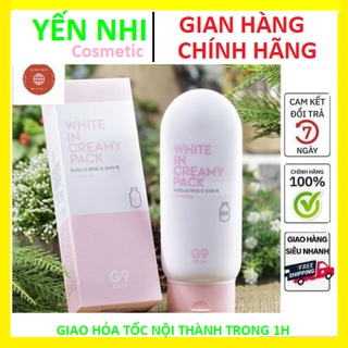 Kem ủ trắng da toàn thân g9 skin white in creamy pack whitening