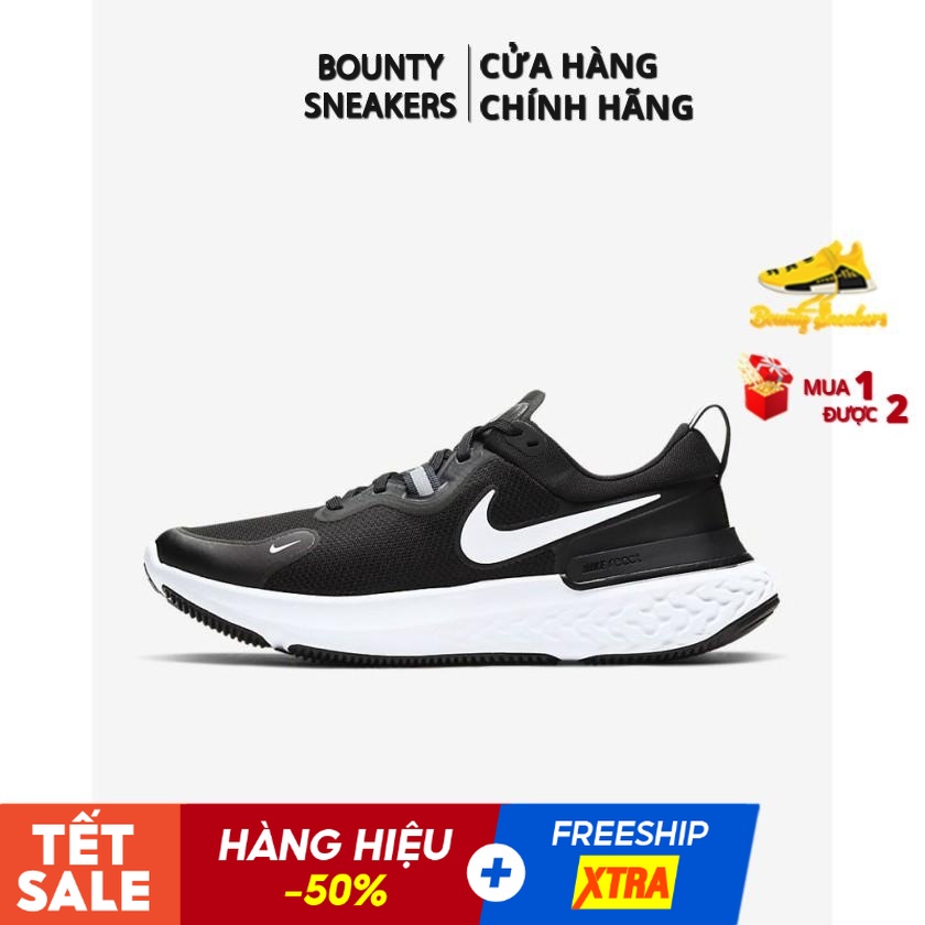 Giày Nike React Miller sneaker thể thao nam đen trắng CW1777-003 - Hàng Chính Hãng - Bounty Sneakers