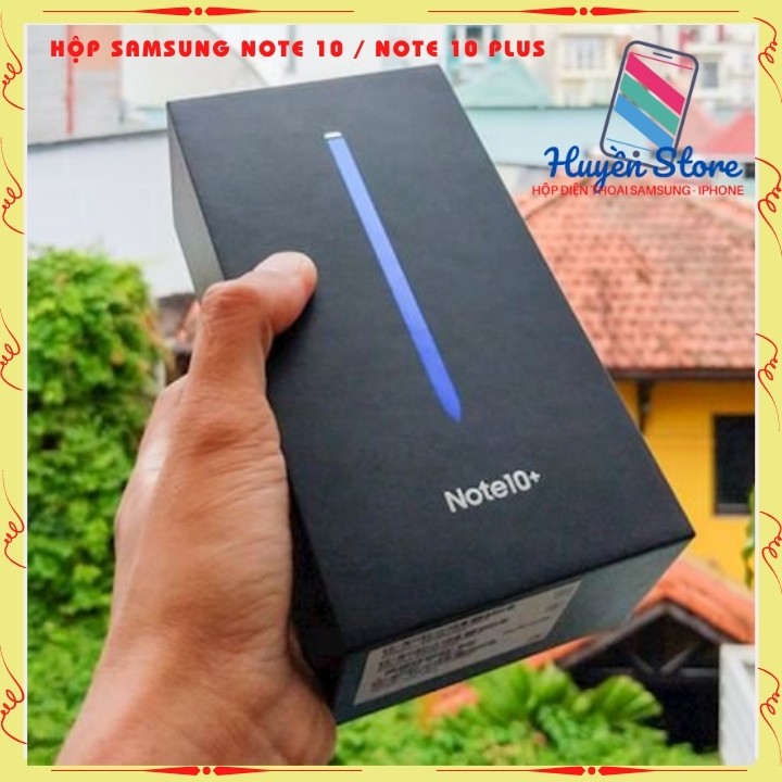 Hộp Samsung galaxy Note10 và Hộp Samsung Note10+ Kèm các phụ kiện chính hãng theo kèm