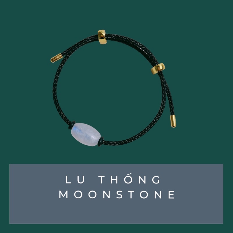 Vòng Tay Cáp Lu Thống Moonstone VTCLTM22A Patronus