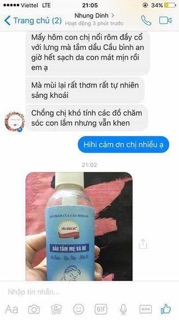Dầu tắm Mẹ & Bé