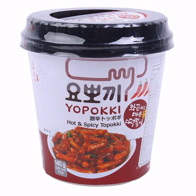 Bánh gạo Topokki các vị cốc 120-140g