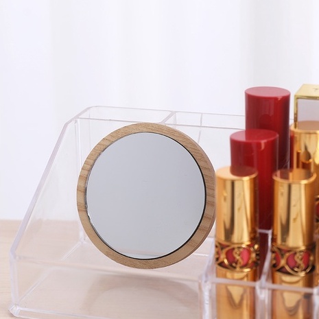 &lt;Tặng Sticker&gt;Sỉ Gương Tròn Cầm Tay Mini Bỏ Túi Trang Điểm Phong Cách Hàn Quốc U150