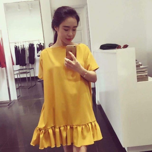(ĐẦM DÁNG SUÔNG CHE KHUYẾT ĐIỂM BỤNG TO VÀ DÀNH CHO CÁC NÀNG BẦU BÍ)