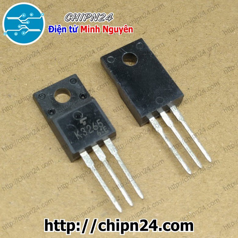 [1 CON] Mosfet K3265 TO-220F 10A 700V Kênh N (2SK3265 3265)