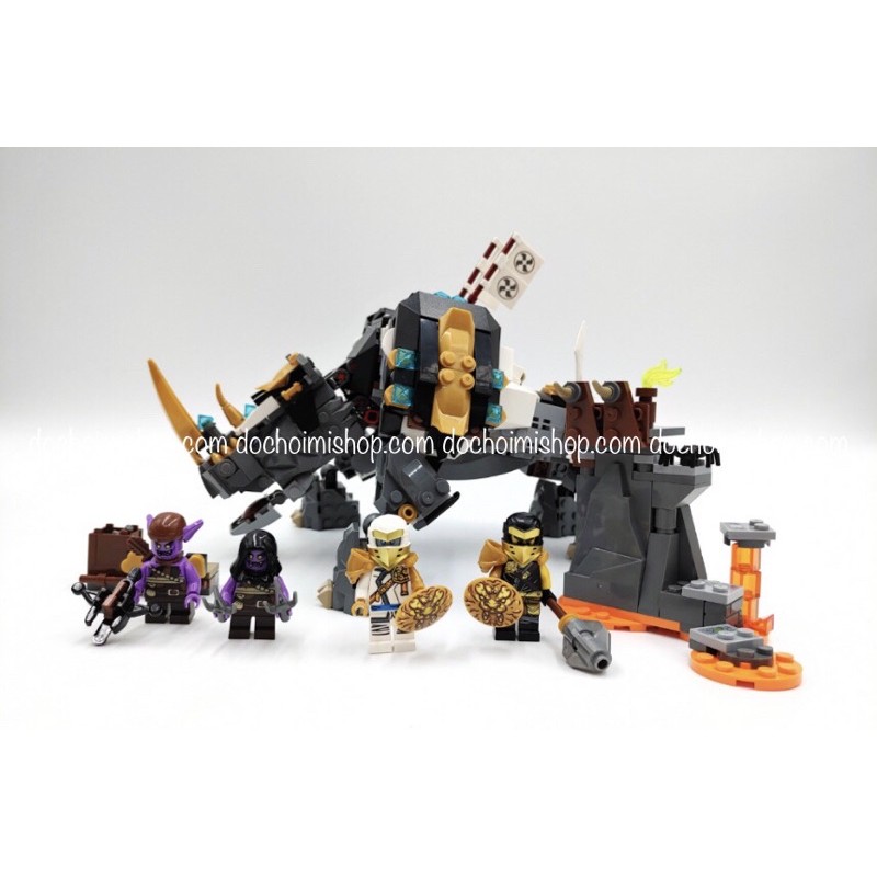 Lắp ráp MG209 61069 86001 Khủng Long Giác Đấu Dino của Zane Ninjago 💜
