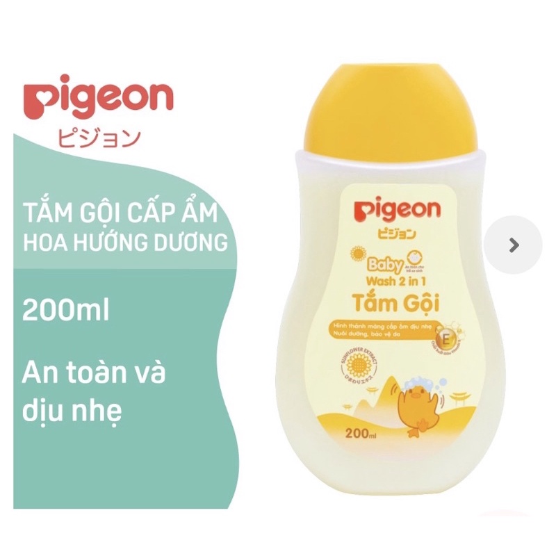 Sữa tắm gội Pigeon cho da dịu nhẹ