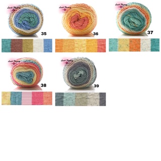 Len Cầu Vồng Rainbow Mềm Mịn 100gr