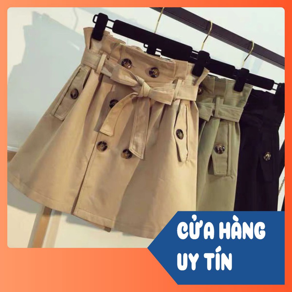 BÁN SỈ CHÂN VÁY KAKI CÚC CÓ ĐAI | BigBuy360 - bigbuy360.vn
