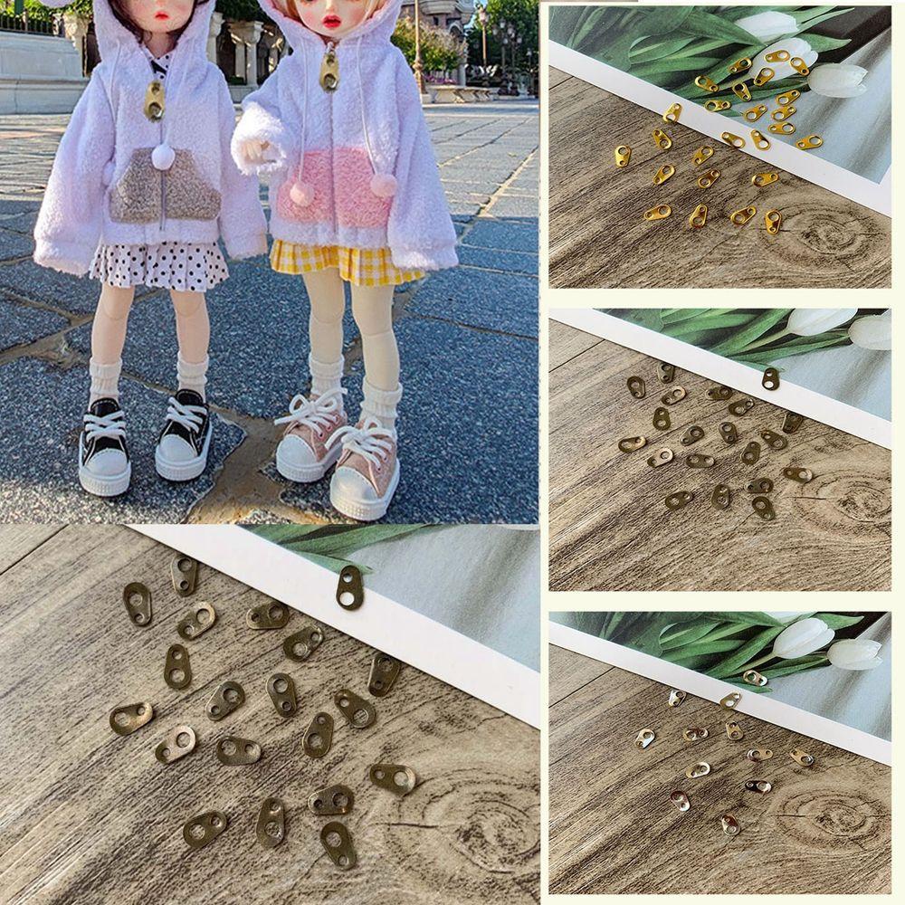 Set 20-30 Khóa Kim Loại Mini 6 * 4mm Tự Làm Thủ Công