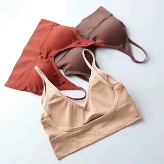 Áo bra thun gân hở lưng siêu mát