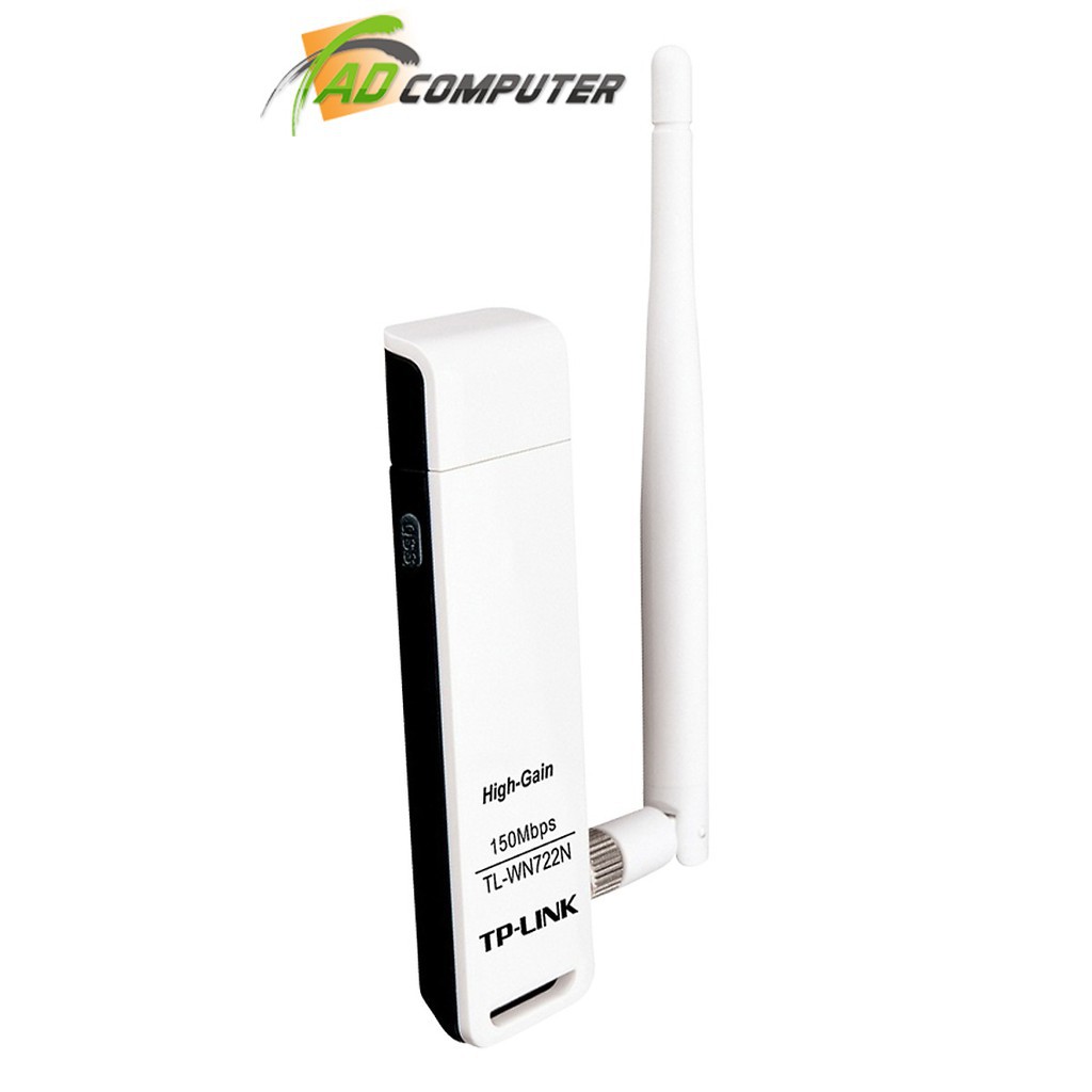 Bộ Thu Wifi Tplink WN722N - USB Wifi (high gain) tốc độ 150Mbps Wn 722N