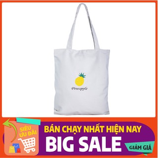 FREESHIP 50K_[HCM] Túi tote vải mềm nữ in hình dứa 5666