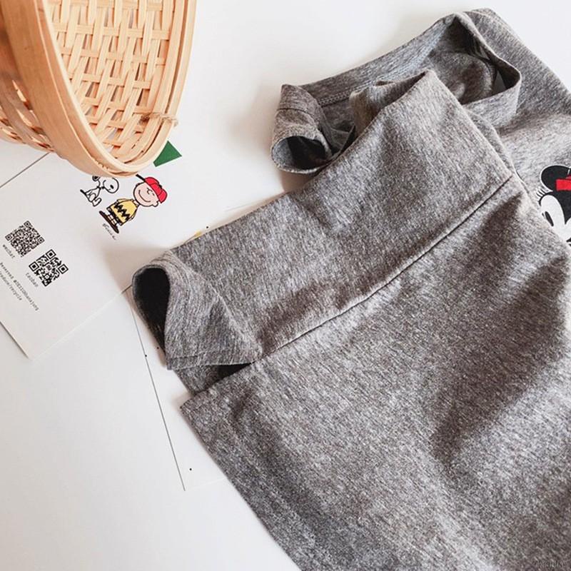 Đầm Sát Nách In Hoạt Hình Kiểu Hàn Quốc Thời Trang Mùa Hè Cho Bé Gái