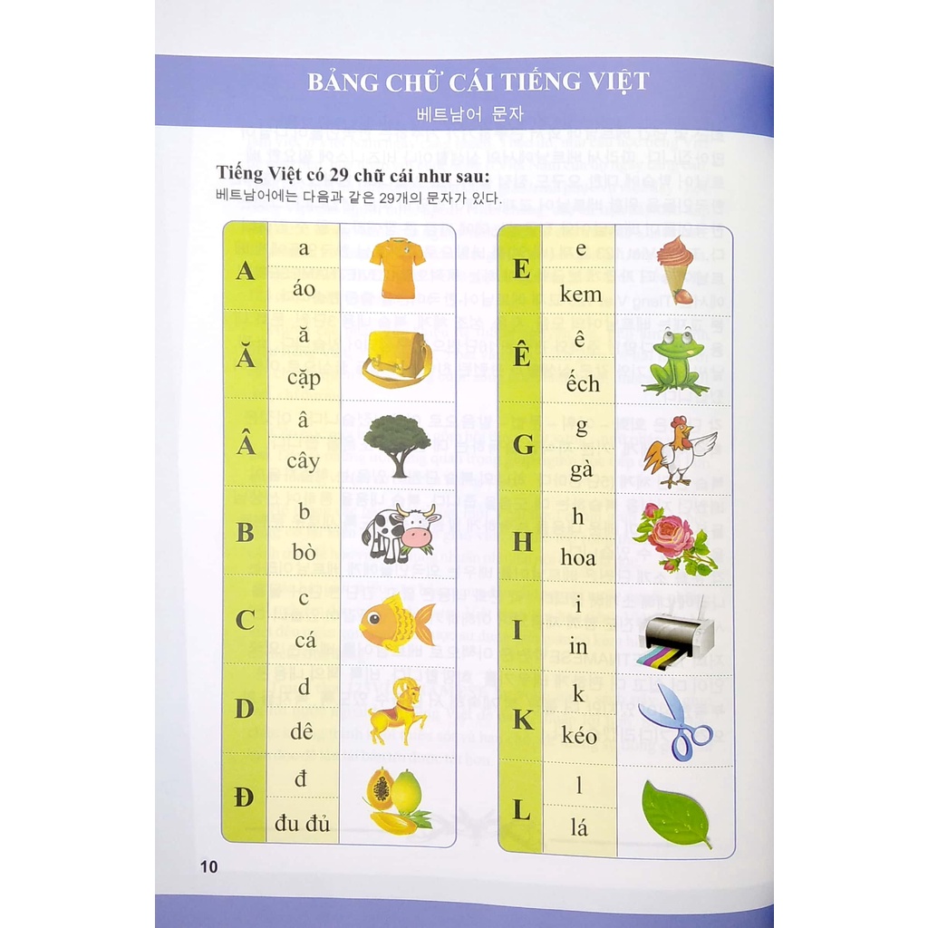 Sách Tiếng Việt 123 - Tiếng Việt Dành Cho Người Hàn Quốc